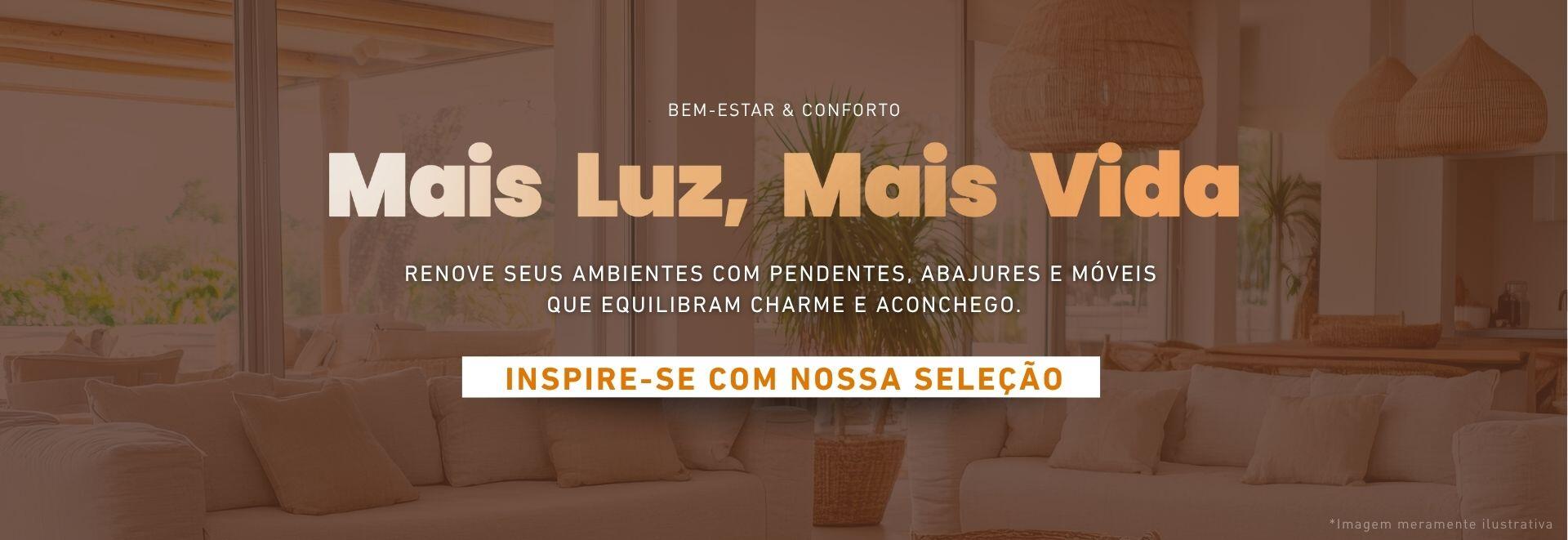 Mais Luz, mais vida desk outubro