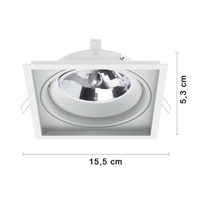 Spot de Embutir Recuado 1x Par20 - Interlight | Decor Lumen