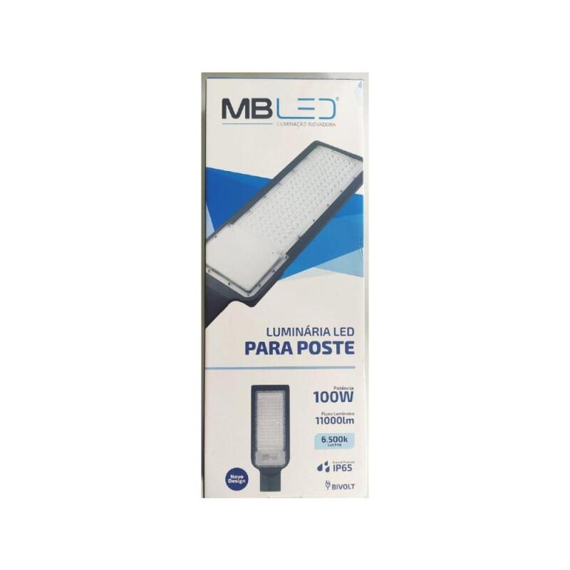 Descubra a Potência Luminária Pública LED 100W MB LED Iluminação