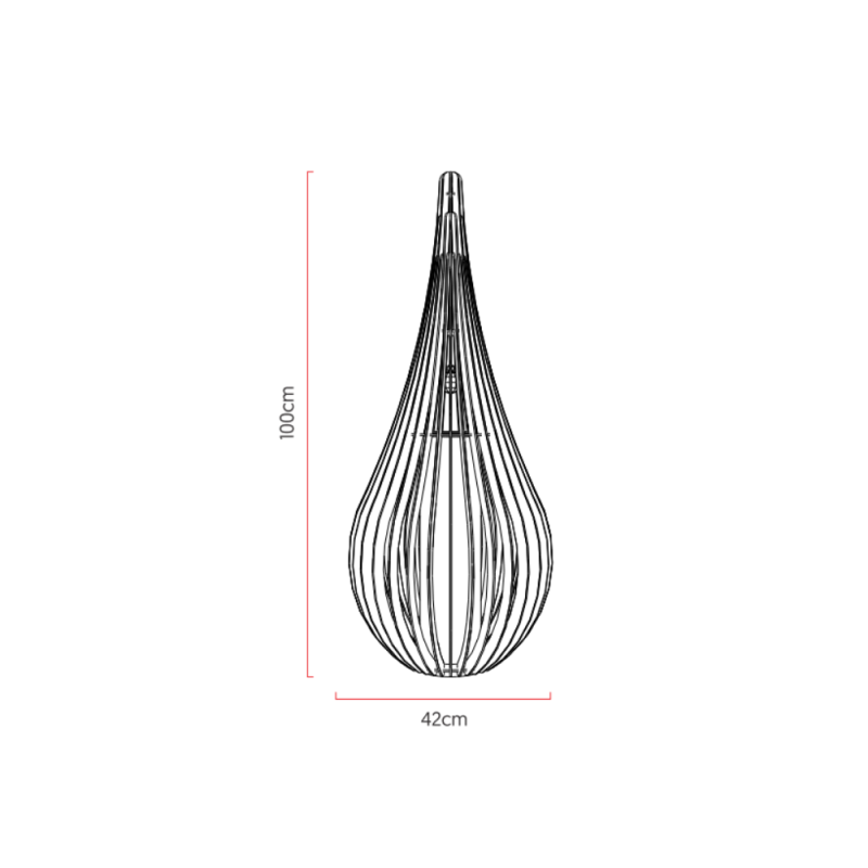 Luminária de Chão Imbuia Elegância para seu Ambiente