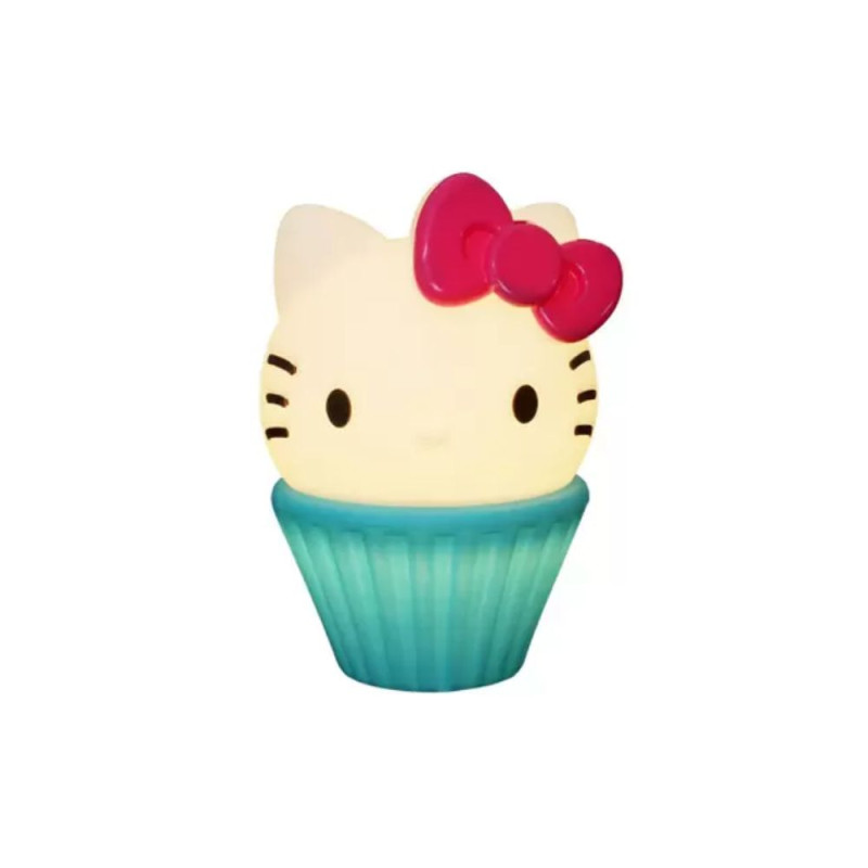 Encante com Estilo: Luminaria Hello Kitty Cake Turquesa