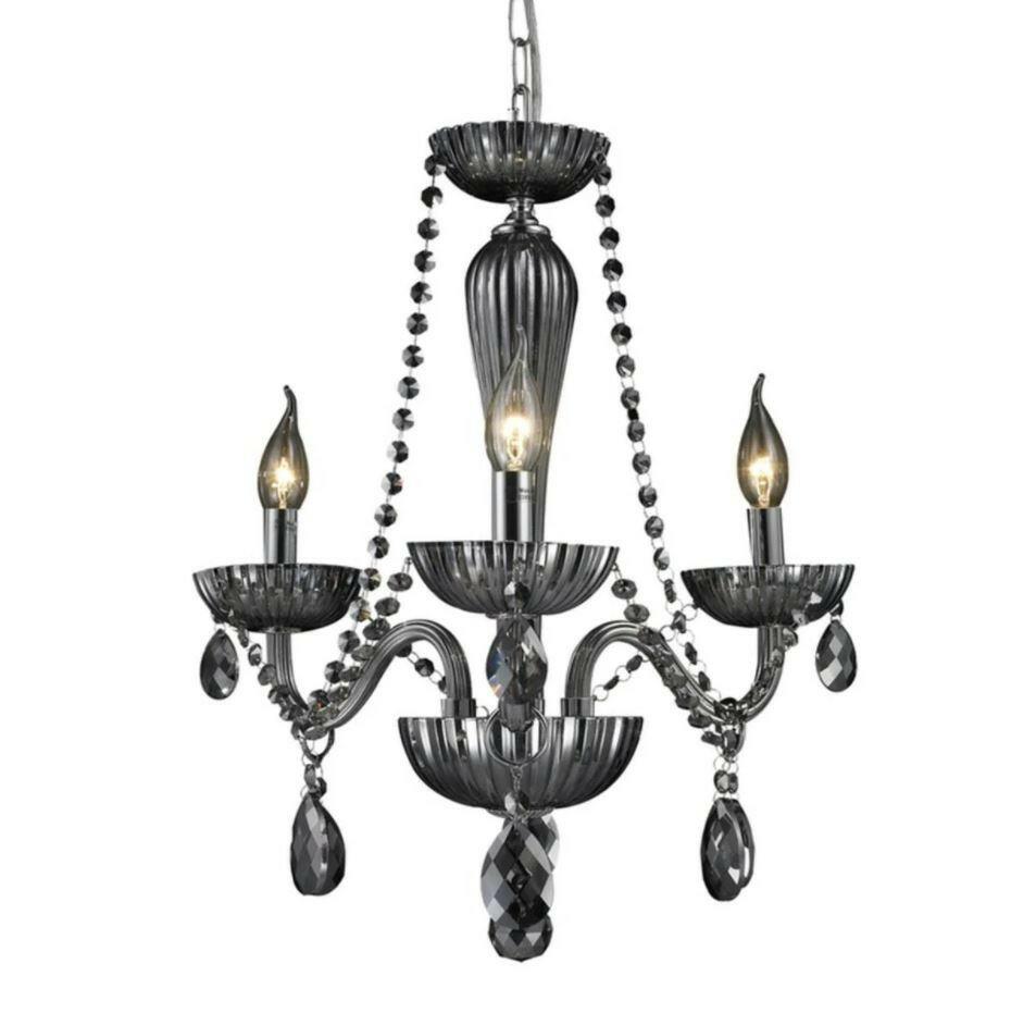 Lustre Pendente Chamonix Cristal Transparente | Decor Lumen