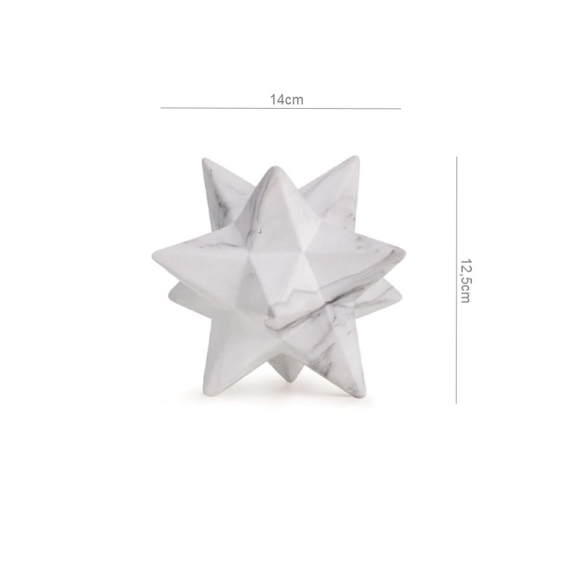 Estrela Marmore em Cerâmica  - Mart  09859