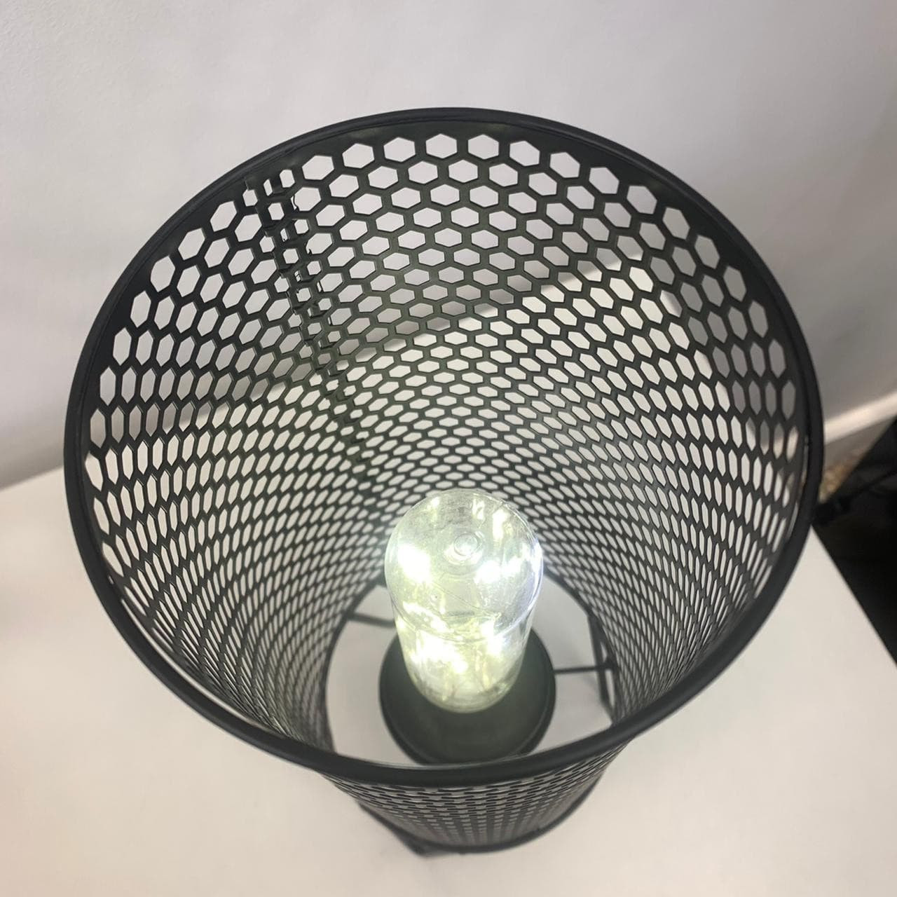 Luminária Metal com Cordão de LED - 6142 Decor Lumen