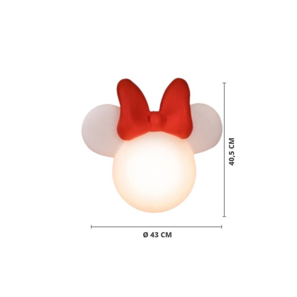 Luminária Pendente Minnie Mouse 1-E27 - Usare 1755