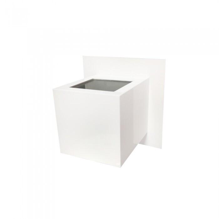 Arandela Metal Facho Duplo  1x Halopin - Hansa 107VV