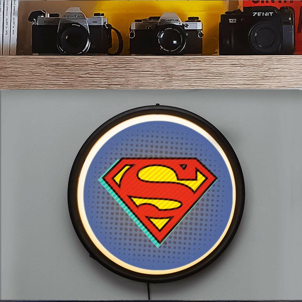Luminária de Parede sign Superman -Usare