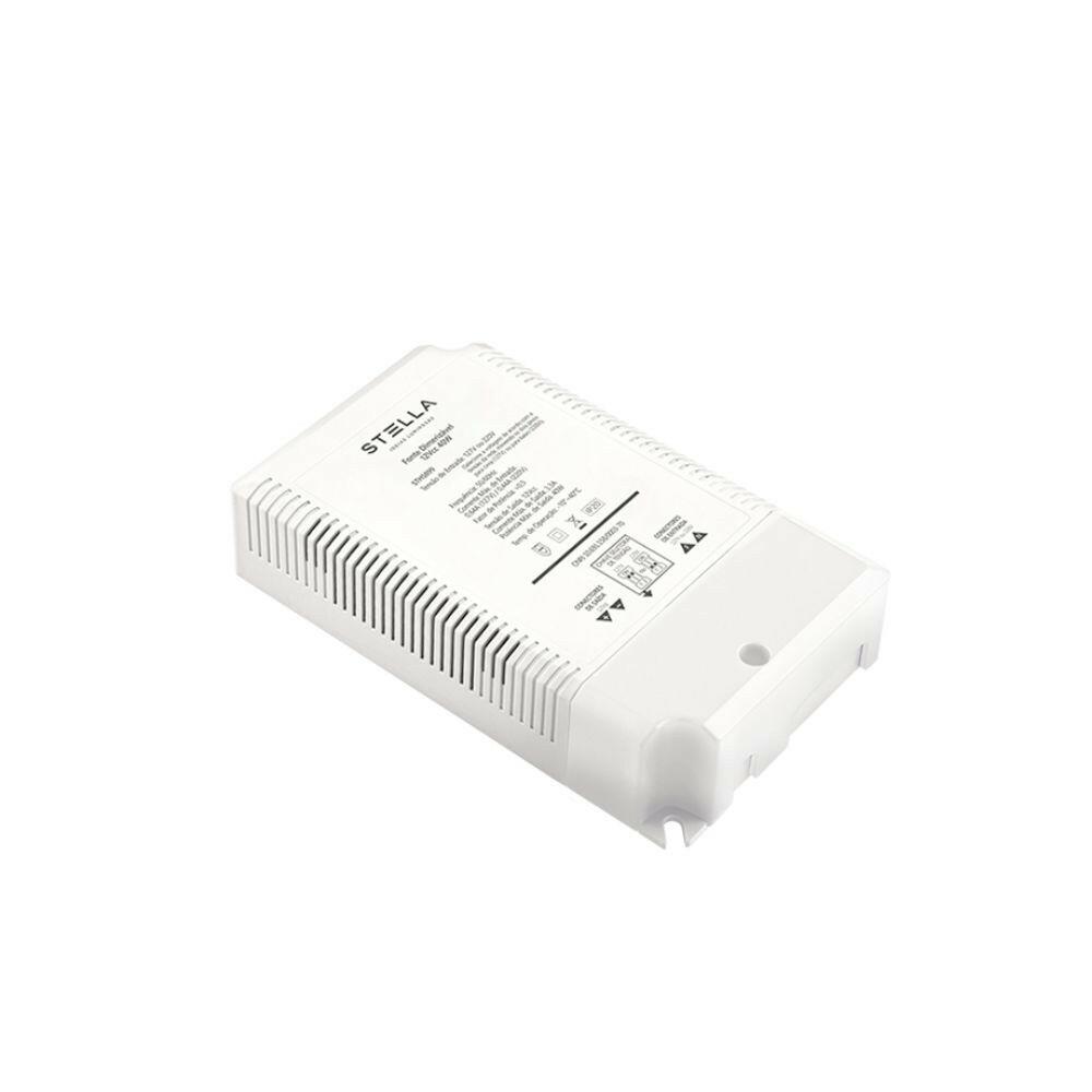 Fonte Driver LED 40W 12V BIV Dimerizável - Stella STH5899