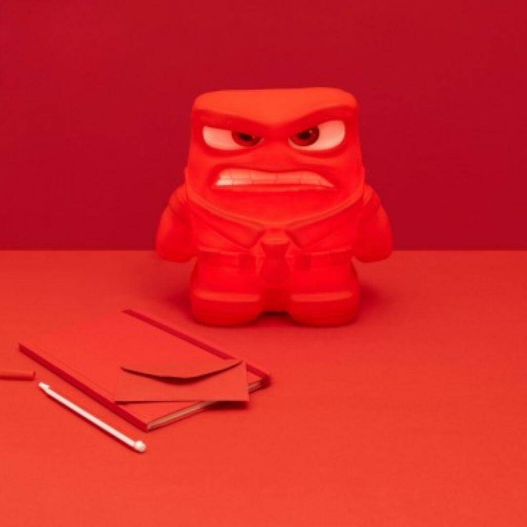 Luminária Raiva Divertidamente Disney - Usare