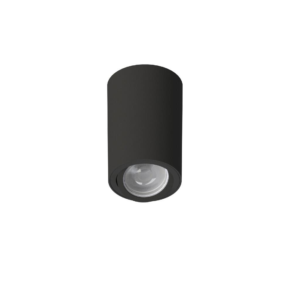 Plafon Redondo Preto Face Recuada MR16 - Save Energy SE-385.2537