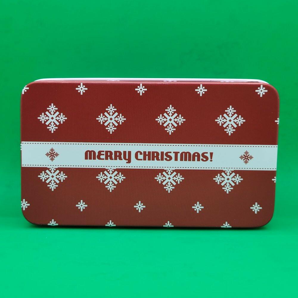 Caixa Decorativa Vermelha Merry Christmas  - LT085-2