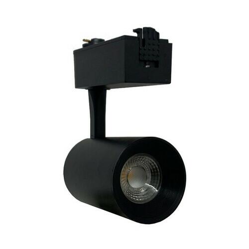 Spot Para Trilho Preto LED 7W 3000K - Andeli