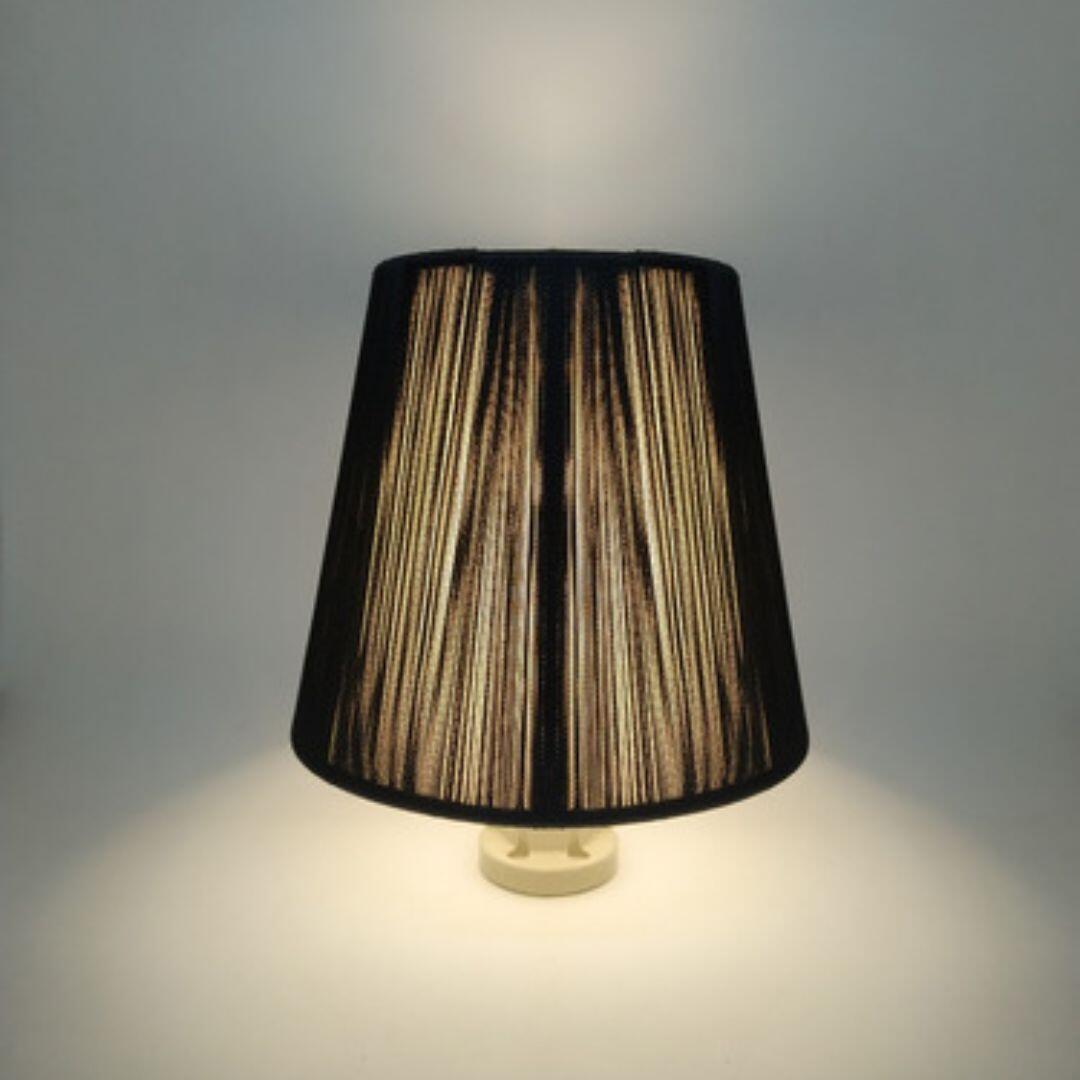 Arandela Reta Fio de Seda- Hevvy