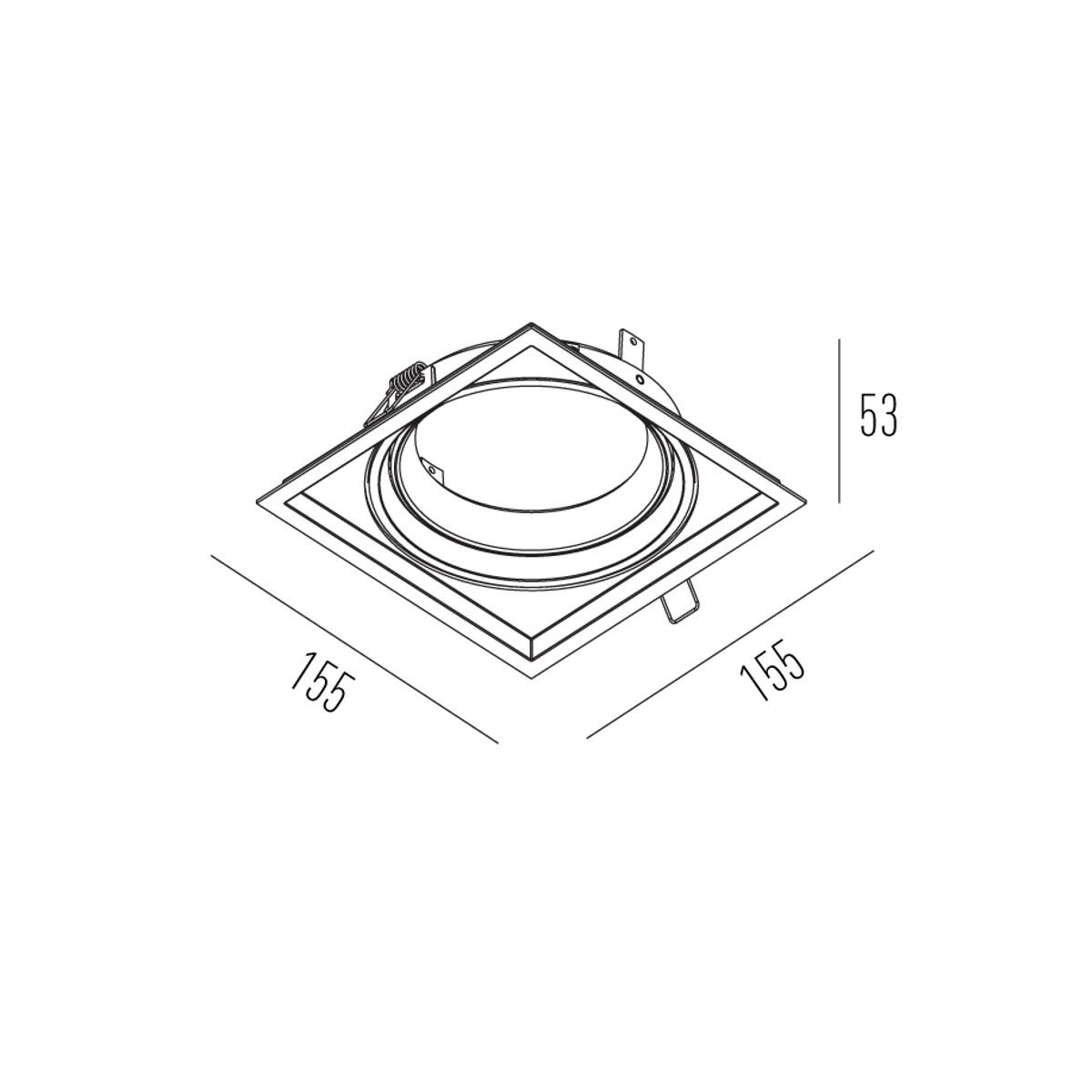 Embutido Face Recuada 1x Par30 - Interlight IL4729