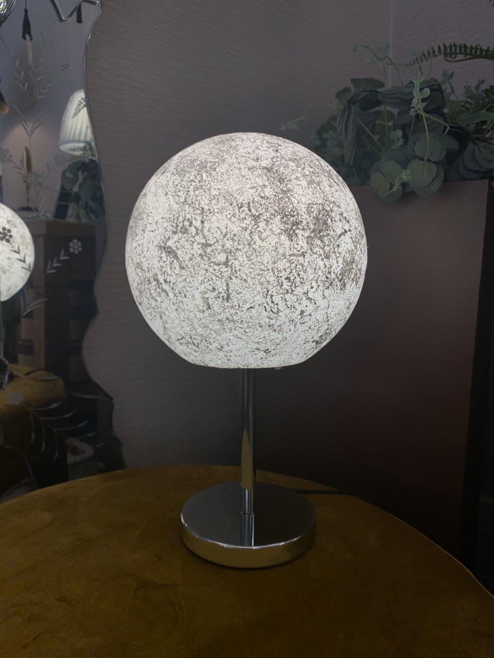 Abajur Soleil Ufos Cromado Ø23cm 1xE27 - Rotoplaneta AB001UF -CR