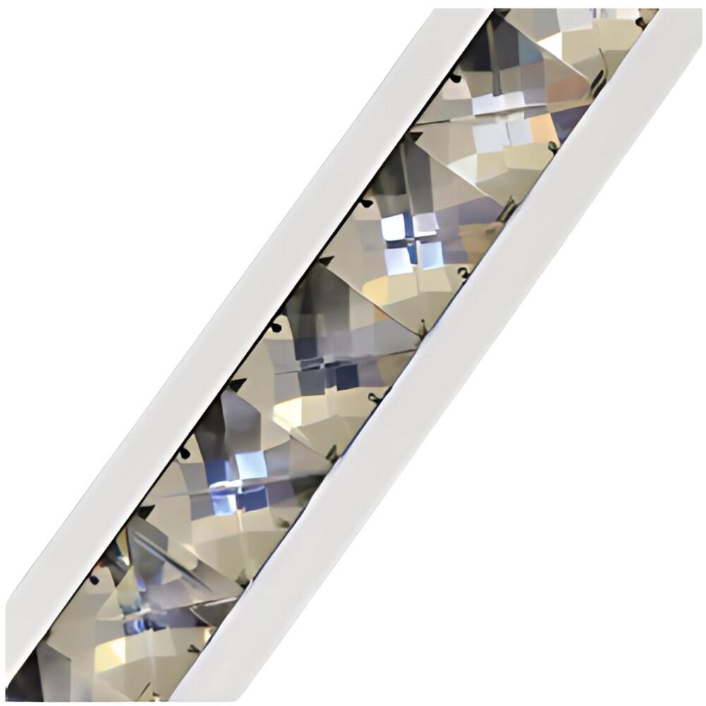 Perfil Embutido em Alumínio Linha Aliança Cristais 3000K - DNA Lustres