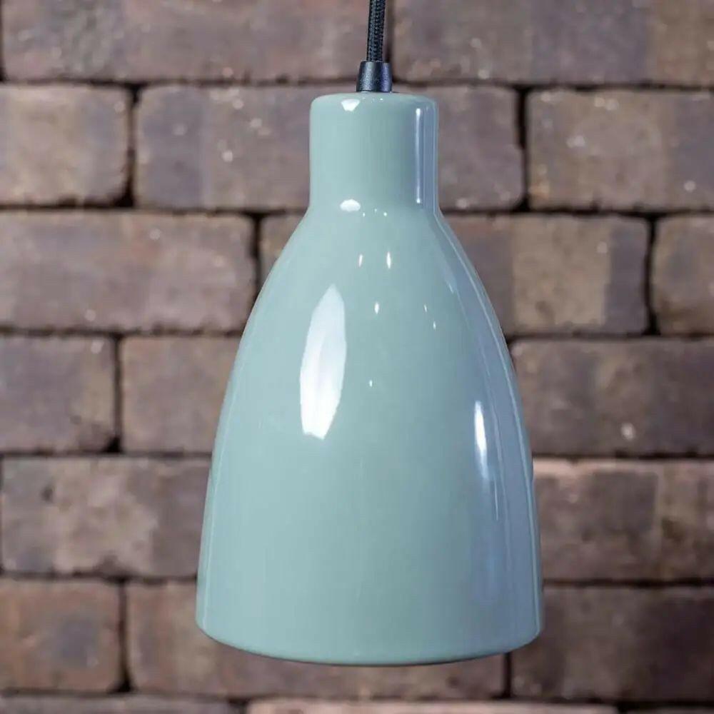 Pendente Botella 1xE27 22xØ14cm - Smalti Ambientes | Design Compacto e Moderno