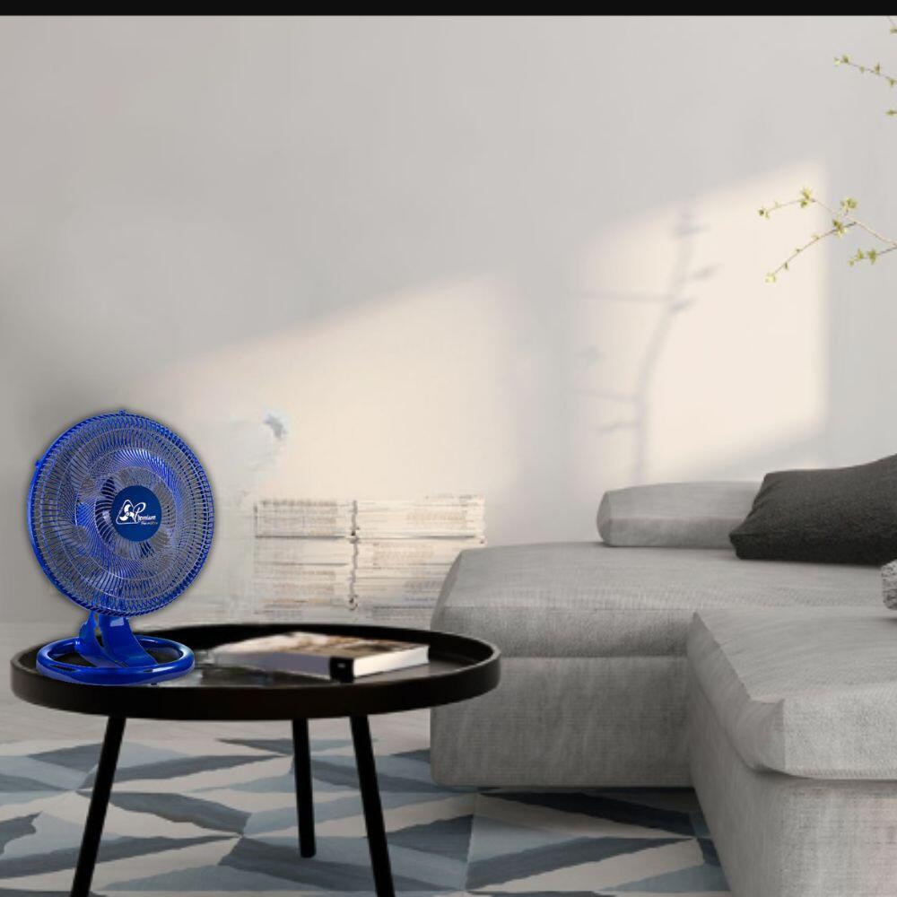 Ventilador Parede/Mesa em Plástico 5ocm Azul-Venti Delta 675417