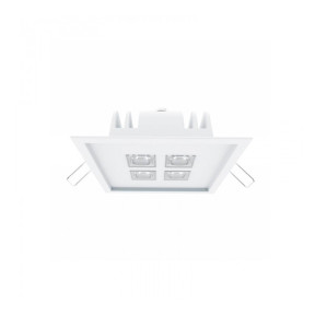 Embutido Branco Recuado Foster LED integrado 4,5w - 3000k- Interlight 4796-WW-BMTX