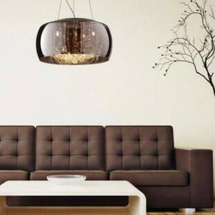 Pendente Plafon Soho 40cm ambar