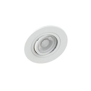 Spot de Embutir Redondo Branco Face Plana 1x Dicróica MR16 - Save Energy SE-330.1033
