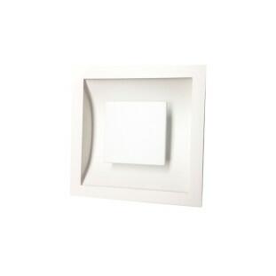 Embutido luz indireta Alum. Branco 35cm