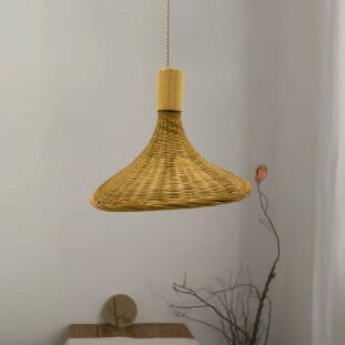 Pendente em Bambu Cinderella - Decor Lumen