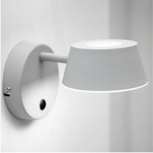 Arandela Metal e Acrílico 3000K Branca Linha Funnel c/ Interruptor Integrado - Bella FUN1AR01OW020
