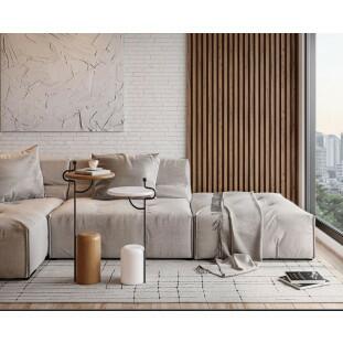 Mesa Lateral Órbita 63cm em Damasco-Corbelli- Padrão Capa Site- Decor Lumen