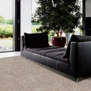 Tapete Stone Natural com Overloque – 2,20 x 3,00 m – 100% Polipropileno