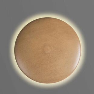 Arandela Eclipse Madeira | Design Contemporâneo e Sofisticado | Madelustre