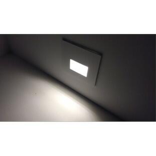 Balizador de embutir Branco 1x Halopin - Hansa 2108 