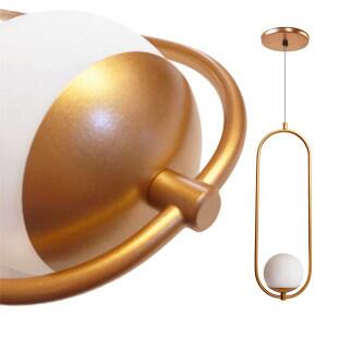 Pendente Cobre Fosco com Globo Branco H52cm  1xG9 - Old Artisan - PD 5364 CO
