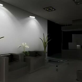Luminária de Emergência Branca 60 LED's 5W 6500K 20cm - CTB