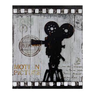 Imagem em destaque de Tela Metal Antique Motion Picture
