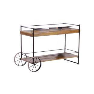 Bar Jaruá Texturizado C/ Ferro e Pinus- Reginez BAR48