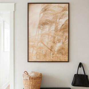 Quadro Fotográfico Natureza Dourada 29019 – Moldura Preta – 0,89 x 1,29 m