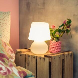 Abajur Natural Micro Lampe 