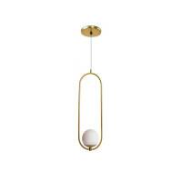 HEDDON SOS ウンデッド Lリグ グラスアイ Pendente Fosco C/ Globo 52cm G9 Old Artisan I Decor Lumen