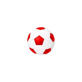 Luminária Infantil Bola De Futebol Branco E Vermelho 1xE27 - Decor Lumen 