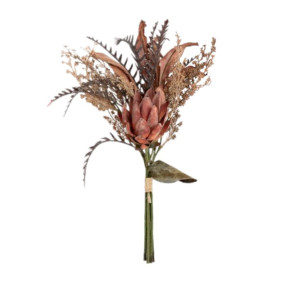 Planta Decorativa Ramo de Protea 45cm- Tutti Flores- MX755