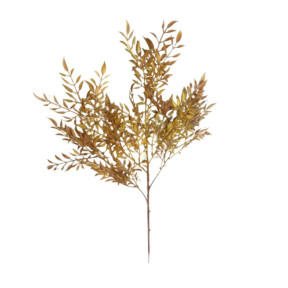 Planta Decorativa Folhas Secas em Ferrugem 91cm- Tutti Flores -LE0128