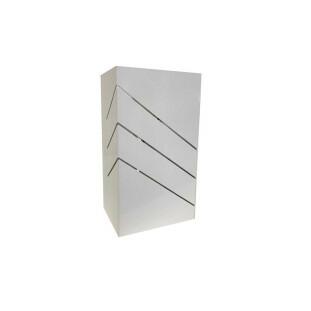 Arandela Branca Friso Diagonal 172G