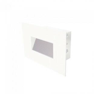 Balizador de Embutir Branco 12cm - Hansa 2110