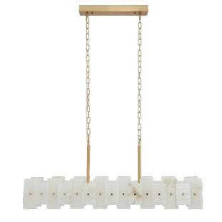 Pendente Dourado Alabastro 10xG9 110x15x17cm - Studioluce - Capa