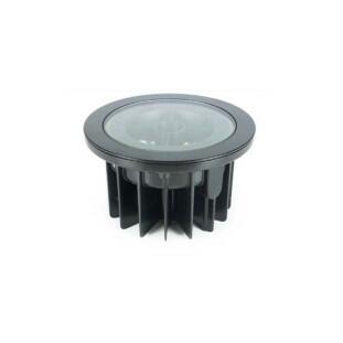 Embutido solo LED Flat In Ø19.5cm - 25W Preto 2700k - Interlight 3653 - Capa