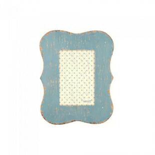 Porta Retrato Jeanne Azul 10cmx15cm - Mart 6446