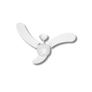 Ventilador de teto em Plástico Branco 127v 92cm New Montana 3 Helices - Venti Delta -Capa site-Decor Lumen 