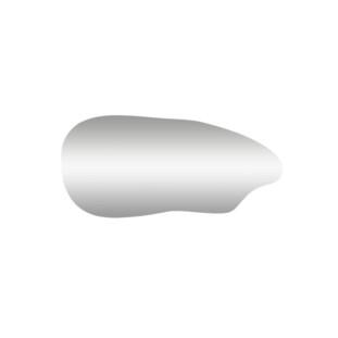  Espelho Prata Decorativo Forma Orgânica OCTANS 70cm-Fuzimoto-Padrão Capa Site-Decor Lumen 