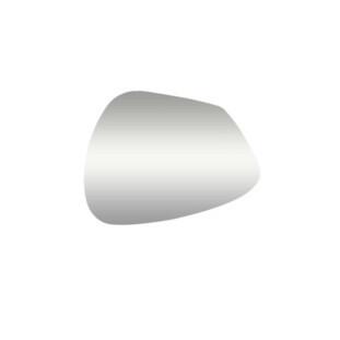 Espelho Prata Decorativo Ara Forma orgânica 77cm- Fuzimoto-Padrão Capa Site-Decor Lumen 